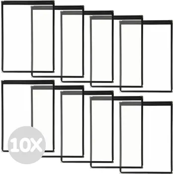 Zvýhodněný multipack - 10x Olympia desky na menu v americkém stylu A4 černé