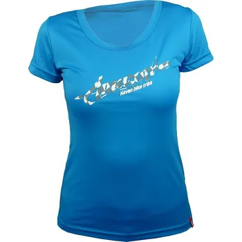 cyklistický dres HAVEN Cyklistický dres s krátkým rukávem - AMAZON LADY MTB - světle modrá/bílá