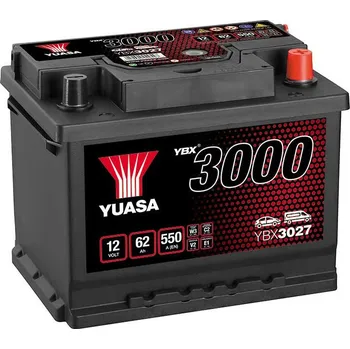 Autobaterie autobaterie YUASA YBX3027 (12V 62Ah)
