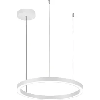 Palnas Závěsné LED svítidlo DARA ø 58 cm, bílé, 3000-4000K Stmívání, řízení: Krokové, Dálkový ovladač: Bez dálkového ovladače