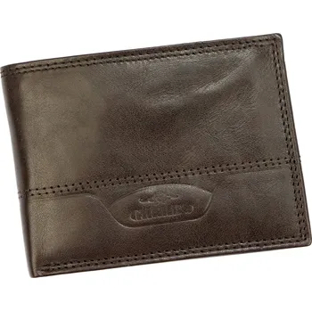 Peněženka Pánská kožená peněženka Charro IBIZA 1123 hnědá