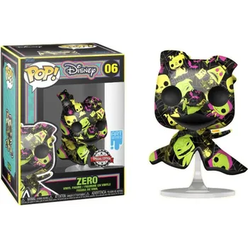 Figurka Funko POP! 06: Disney - Nightmare Before Christmas - Zero BLKLT Art Series Special Edition + STACKS HARD OCHRANNÝ OBAL