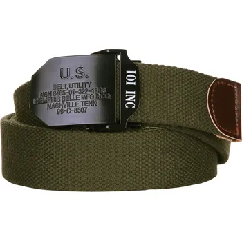 Opasek opasek US STYLE 7 zelený M