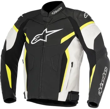 Moto bunda Alpinestars bunda GP Plus R V2 black/white/yellow 50
