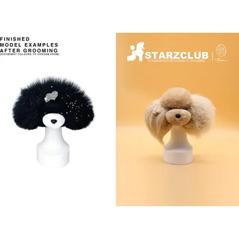 Kosmetika pro psa Starzclub Apricot/Bílá srst pro HLAVU modelu psa