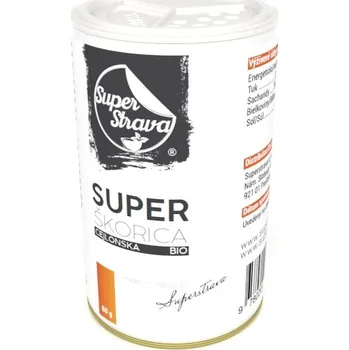Superstrava BIO CEJLONSKÁ skořice mletá 80g