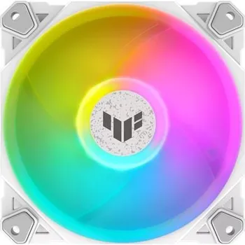 PC ventilátor ASUS ventilátor TUF GAMING TF120 ARGB WHITE, 120mm PC case fan