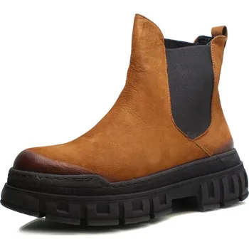 Dámská zimní obuv DÁMSKÉ KOTNÍKOVÉ BOTY WILD 037-1003/205 HNĚDÁ Barva: HNĚDÁ, Velikost: 41