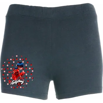 Dívčí kraťasy Dívčí šortky Kouzelná Beruška a Černý Kocour Velikost: 6/7 let - 122/128