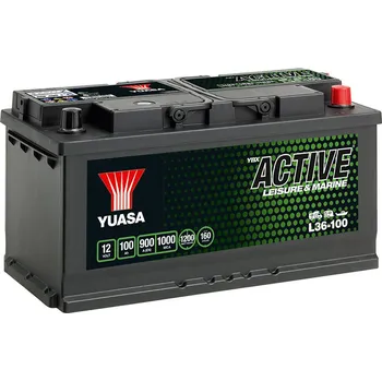 Autobaterie akumulátor YUASA L36-100 (12V 100Ah)