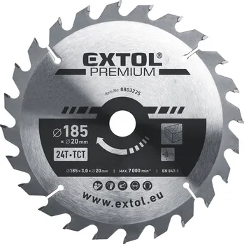 Pilový kotouč Extol Premium pilový kotouč s SK plátky