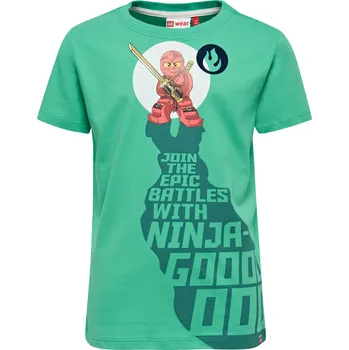 Chlapecké oblečení LEGO Join the epic battles - Dětské tričko - Zelené - 4.roky, velikost 104