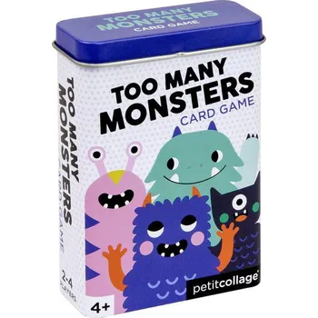 černý petr Petit Collage Karty v dóze příšerky