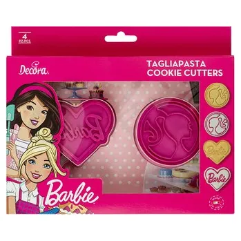 Čokoláda Decora vykrajovátko s otiskovačem Barbie (2 ks)