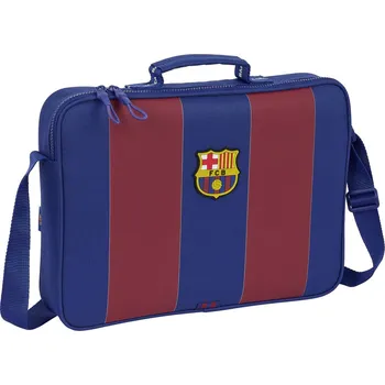 Školní batoh F.C. Barcelona Školní batoh přes rameno FC Barcelona Červená Námořnická modrá (38 x 28 x 6 cm)
