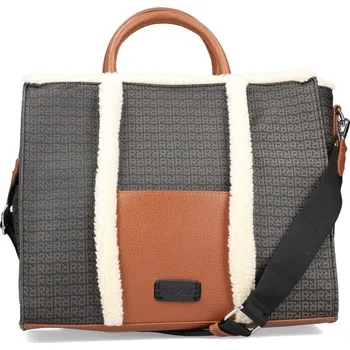 Kabelka Dámská kabelka H1532-00 Rieker černohnědá Barva: schwarz kombi, Velikost: BEZ