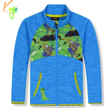 Chlapecká mikina Chlapecká flísová mikina - KUGO FM9705, tyrkysová Barva: Tyrkysová, Velikost: 80