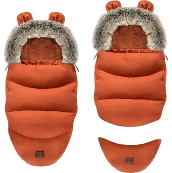 Zavinovačka Tutumi Teddy, dětský spací pytel GROW-UP N, karamelová, NAZ-06613