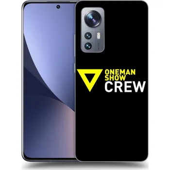 Pouzdro na mobilní telefon Picasee silikonový černý obal pro Xiaomi 12 - ONEMANSHOW CREW