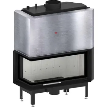 Krbová vložka HITZE ALBERO 90x41.LG-D krbová vložka s teplovodním výměníkem - levá