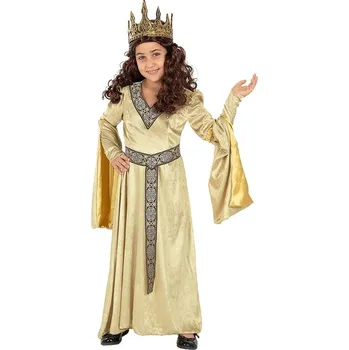 Karnevalový kostým Funiglobal - Deluxe kostým Lady Ginevra pro dívky - 7-9 years