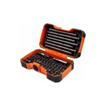 Bit Sada 54 ks bitů šroubováků do aku vrtačky profi Bahco krátké a dlouhé