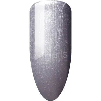 X-NAILS barevný UV gel Metallic Line, 5 ml - SHIMMER GREY (UV gel na nehty s metalickým efektem, 5ml)