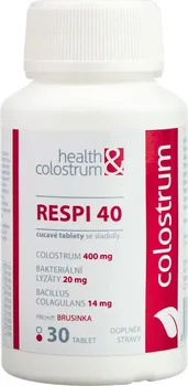 Přírodní produkt Health & Colostrum Respi 40