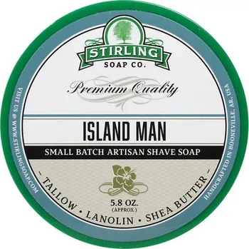 Péče o vousy Mýdlo na holení STIRLING Shave soap Island man 170 ml