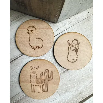 Gravírovaný podtácek 8 cm