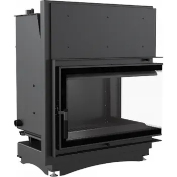 Krbová vložka Teplovodní krbová vložka ZUZIA 15 BS DECO pravé prosklení s dochlazovací spirálou