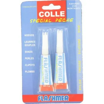 Rybářský háček DECATHLON Speciální lepidlo na lov dravých ryb 2 ks