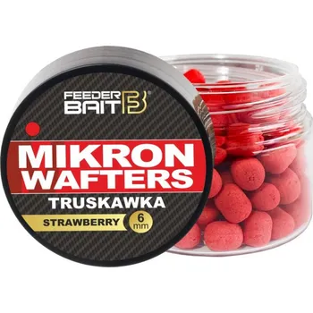 Nástraha FeederBait Mikron Wafters 4x6 mm 25 ml - Jahoda