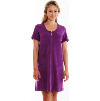Dámské šaty Dámské domácí šaty Bari 5164 4336 sparkling grape vel.M - Vestis
