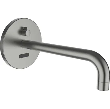 Vodovodní baterie Laufen Twintronic vrchní sada umyvadlové podomítkové baterie, s IR - Sensorem s regulací teploty na těle baterie, výtok 225 mm, PVD inox kartáčovaná ocel HF707024423060