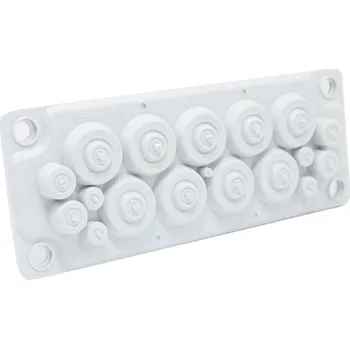 Rozvaděč ELEKTRO BEČOV Deska HTC-17 průchodková šedá G540110