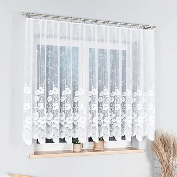 Záclona Krátké Záclony Do Kuchyně Ultera (SM) Bílá 250 x 150 cm