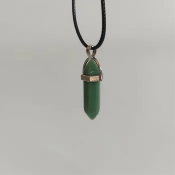 Drahý kámen Přívěsek Avanturín hexagon