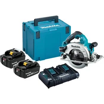 Elektrické nířadí MAKITA DHS783T2JU Aku okružní pila s AWS, 190mm, Li-ion LXT (2x18V/5,0Ah) + MAKPAC extended_warranty