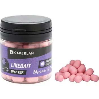 Boilies CAPERLAN Návnada Likebait Dumbell wafter 25 g Česnek 25g