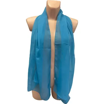 Šátek Světle modrá šálka, Složení 100% polyester, Barva Světle modrá, Výrobce SHALL