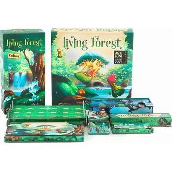 Příslušenství k deskovým hrám Poland Games Insert: Living Forest + Expansion UV Print (ERA89290)