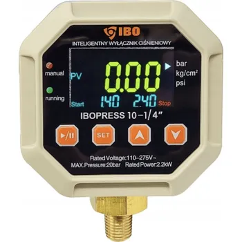 Příslušenství k čerpadlu Digitální tlakový spínač IBO PRESS 10 - 1/4" IBO