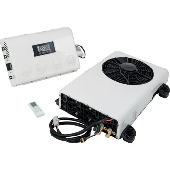 Klimatizace Nástěnná klimatizace s bateriovým napájením DC 12V do traktoru, kabiny zemědělských strojů