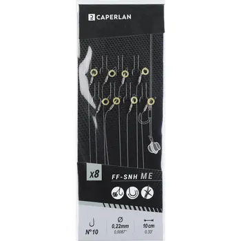 Rybářský háček CAPERLAN Návazec s gumičkou na rybolov na krmítko FF - SNH - ME 14