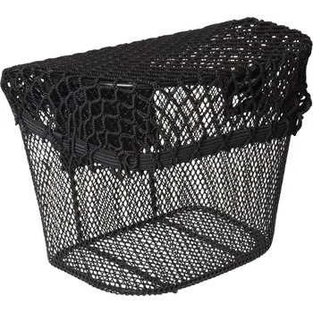 BTWIN Ochranná síťka na 8 až 12l košík ČERNÁ