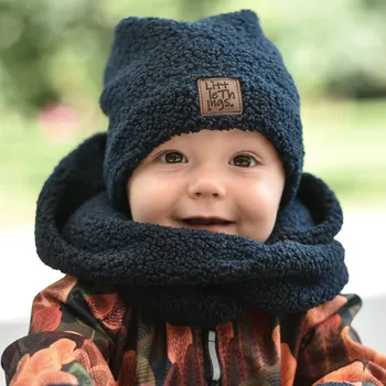 Čepice tmavě modrá teddy trpasličí čepice