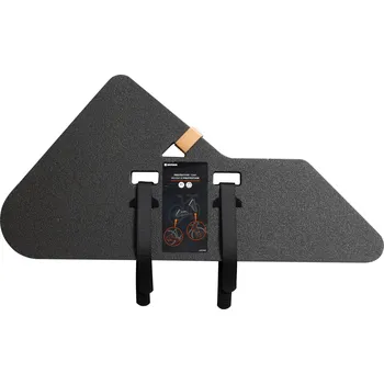 Příslušenství k trampolíně DECATHLON Pěnový chránič na převoz kola na nosiči ČERNÁ