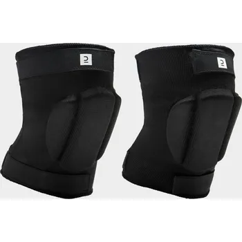 Chránič kolene KIPSTA Dětské házenkářské chrániče H100 černé S ČERNÁ