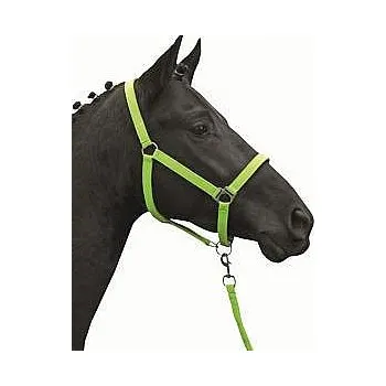 Ohlávka pro koně - HKM Stars Softice žlutá - vel. 3